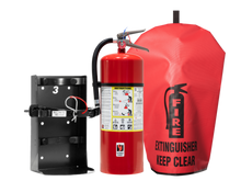 Load image into Gallery viewer, Oilpatch Special - 20lb ABC Extinguisher, Vehicle Bracket, and Weather Cover