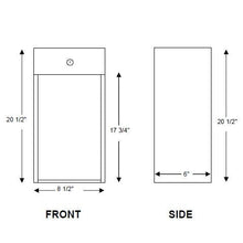 Load image into Gallery viewer, 5lb Extinguisher Surface Mount Cabinet