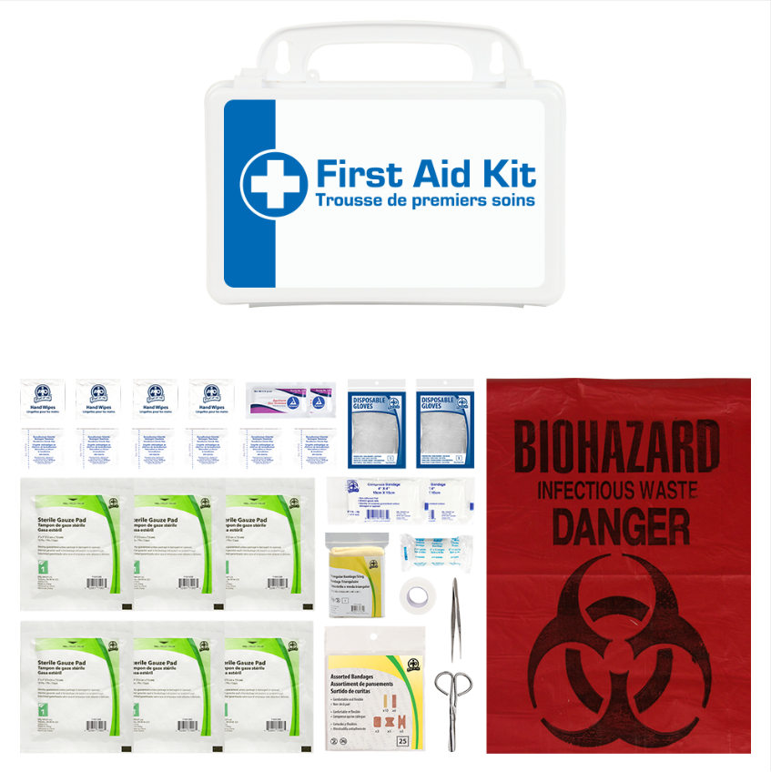 First Aid Kit CSA Type 1 Personal Plastic