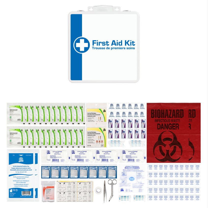 First Aid Kit CSA Type 2 Medium Metal