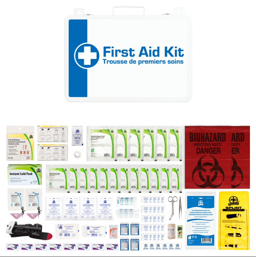First Aid Kit CSA Type 3 Small Metal