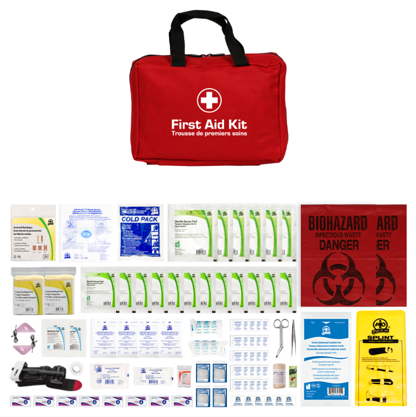 First Aid Kit CSA Type 3 Small Soft Pack – YEG Fire & Safety