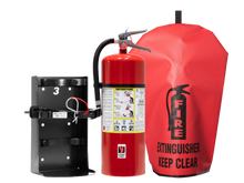 Load image into Gallery viewer, Oilpatch Special - 20lb ABC Extinguisher, Vehicle Bracket, and Weather Cover
