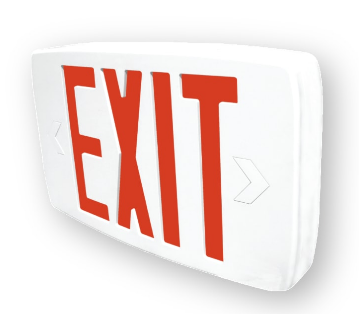 Plastic Exit LED Sign
