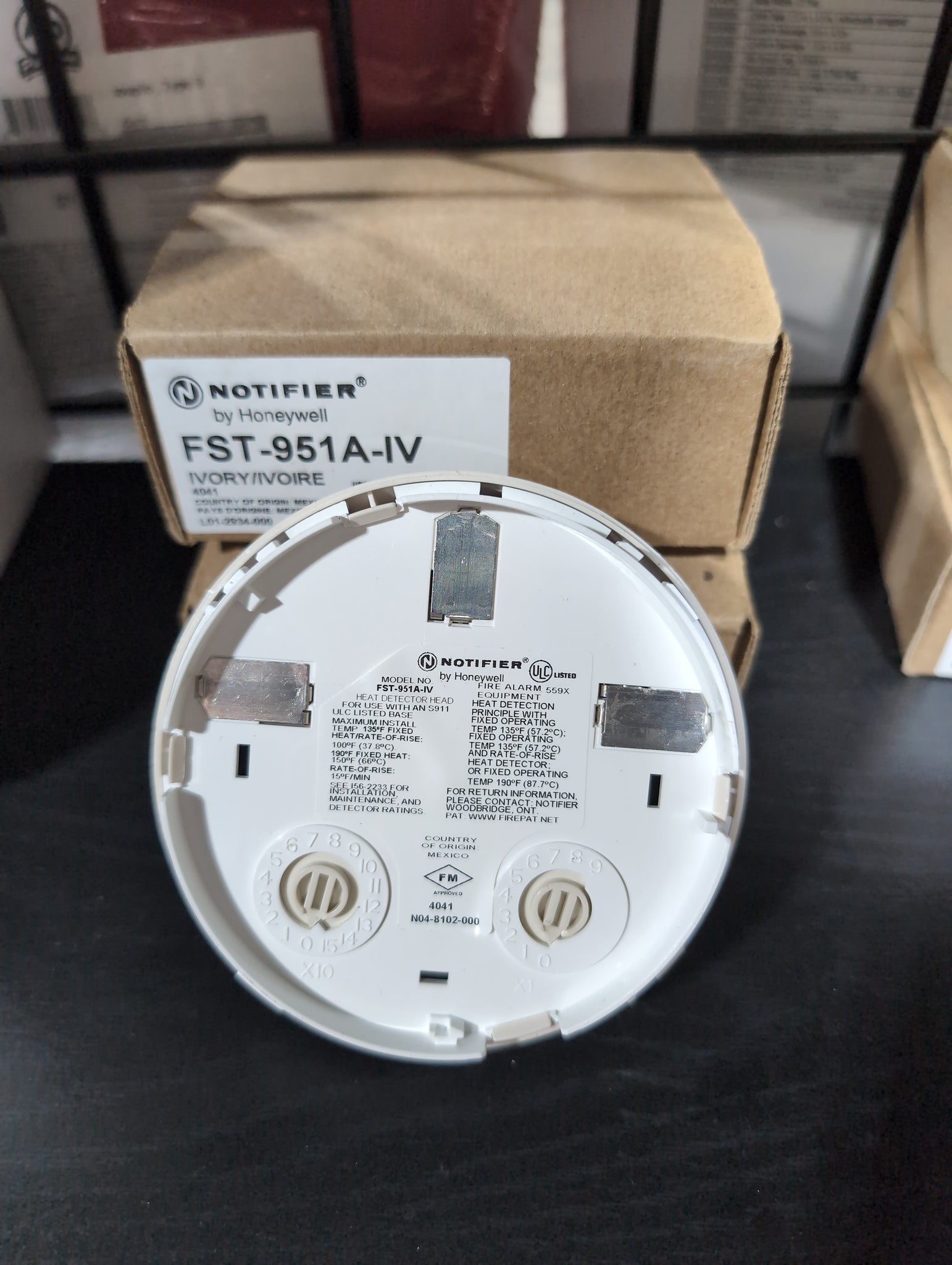 Notifier FST-951-IV Addressable Heat Detector – YEG Fire & Safety