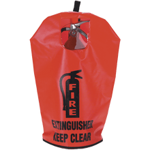 Load image into Gallery viewer, 10lb Extinguisher Weather Cover - Vinyl w/ Window
