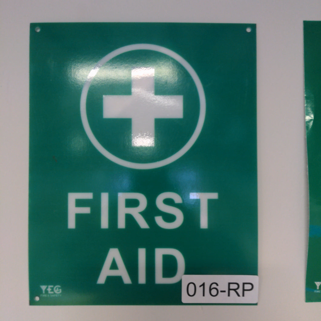 SIGN-016-RP First Aid Station Sign - 8