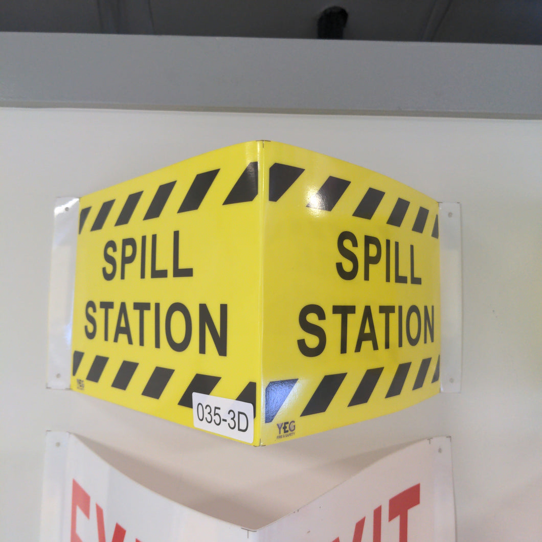 SIGN-035-3D Spill Station - 12