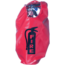 Load image into Gallery viewer, 5lb Extinguisher Weather Cover - Vinyl w/ Window
