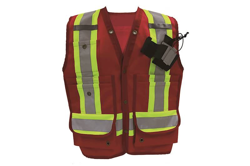 Red Premium Survey Vest